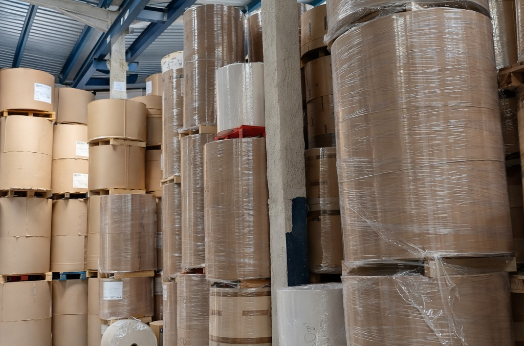 BOBINAS DE PAPEL KRAFT: LA SOLUCIÓN EFICIENTE Y SOSTENIBLE PARA EL EMBALAJE